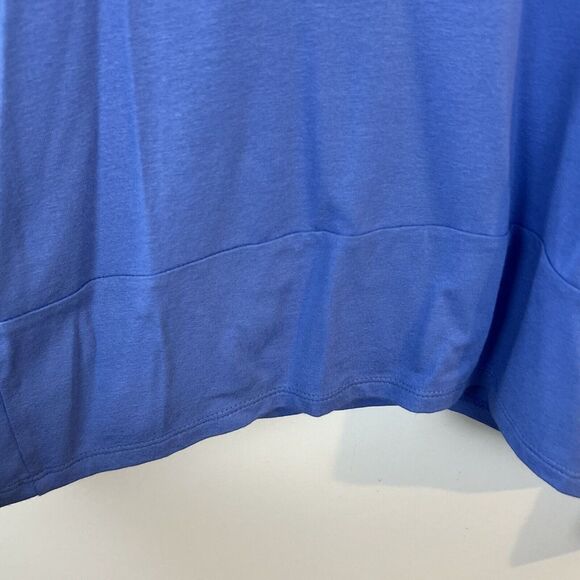 J Jill‎ Wearever Collection Rayon Blend Small Tunic Top Shirt Light Blue - Picture 4 of 8